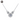 wlx-009-A Sparkling 1 Carat Moissanite Pendant Necklace